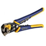 IRWIN VISE-GRIP Wire Stripper, Self-Adjusting, 8-Inch (2078300), Blue/Yellow