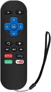 Gvirtue Remote Control for Roku Box Model: Roku 1, Roku 2(HD, XD, XS), Roku 3, Roku LT, HD, XD, XDS, Roku N1, Roku Express, Roku Express+