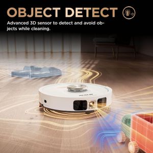 Shark PowerDetect Robot Vacuum Mop – White