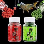 Vilbocr 2 Bottles Power Bait Smell Carp Fishing Bait Boilies Eggs Natural Bait Scent Fish Attractants for Baits Power Bait Trout Bait Carp Baits Lure