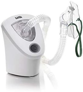 Laica Aérosol ultrasonique portable MD6026 pour adultes et enfants, silencieux, blanc