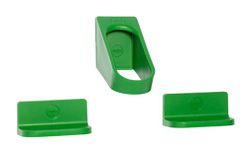 Cycloc Hero - Elegant Wall Mount Bike Storage Rack - Green