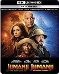 Jumanji 2 Movie Collection - Jumanji: Welcome to the Jungle (2017) + Jumanji: The Next Level (2019) (Limited Collector's Edition Steelbook) (4K UHD) (2-Disc)