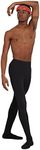 Capezio Ultra Soft Footed Tights - Men, Black, Medium