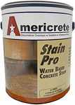 Americrete Concrete Stain - Sandalwood - Semi-Opaque Topical Stain for Wood, Concrete, Stone, Tile, Decks, Floors, Cement, Porches, Brick, and More - Decorative Color Stains (1 Gallon)