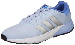 Adidas Women Synthetic Amalgo W Running Shoe Bludaw/Silvmt/Blufus (UK-4), Blue