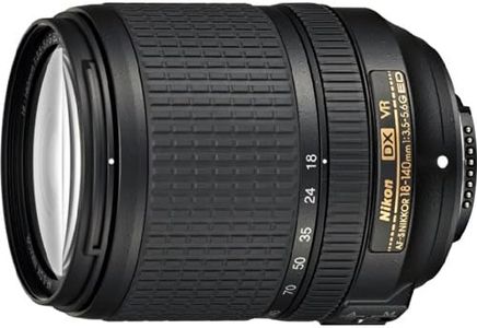 Nikon AF-S DX NIKKOR 18-140mm f/3.5-5.6G ED Vibration Reduction Zoom Lens with Auto Focus for Nikon DSLR Cameras