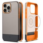 Spigen Style Armor Magfit Back Cover Case Compatible with iPhone 15 Pro (TPU + Poly Carbonate | Alpine Gold)