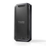 SanDisk Professional 2TB PRO-G40 SSD external Drive, Portable SSD, up to 3000 MB/s, Solid State Drive, Thunderbolt 3 (40Gbps), USB-C (10Gbps), Ultra-rugged IP68 dust/water resistance. Formatted exFAT