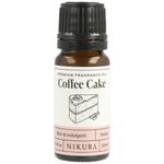 Nikura | Coffee Cake Fragrance Oil - 10ml | Perfect for Soap Making, Candle Making, Wax Melts, Diffuser | Great for use in Bath Bombs, Perfume Oil, Perfume Scents, Potpourri | Vegan & UK Made