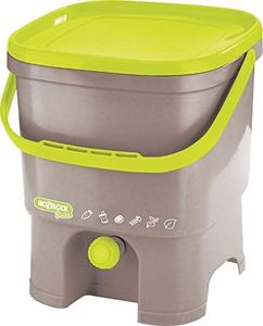 HOZELOCK - Composter de Cuisine Bokashi 10 L : Composteur de Cuisine avec Activateur de Fermentation (1 Kg), Hermétique et Sans Odeur Désagréable, Récupérer l'engrais Liquide [4193 0000]