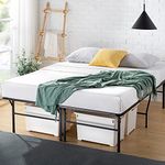 Zinus King Bed Frame - 18 inch SmartBase Metal Bed Frame with Steel Slat Support, Box Spring Replacement, Tool-Free Assembly - Heavy Duty Platform Bed Frame with Underbed Storage Space, King Size