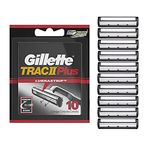 Gillette TRAC II Plus Razor Blade Refills, 10 Count