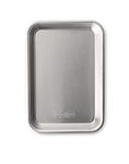 Nordic Ware 47400 Naturals Baker's Eighth Sheet Aluminium Tray Premium Bakeware to Bake and Reheat Small Meals, Silver