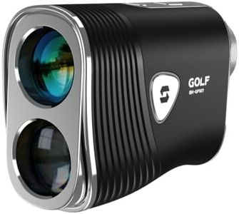 KOKVP Golf Rangefinder with Slope - 1000 Yards Range Finder for Golf & Hunting, 7X Magnification & High Transmittance LCD, Continuous Scan & Flag-Lock Vibration, Magnetic Mount, USB-C Rechargeable 107