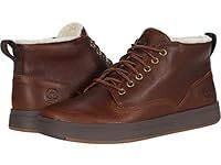 Timberland Davis Square Warm Lined Chukka Rust Lite Leather Full Grain 13 D (M)