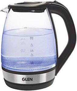 Glen Electric Glass Kettle 9012N, 1.7 L, Transparent
