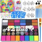 Professional Face Painting Kit for 