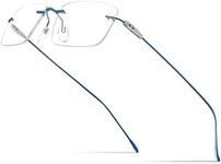 FONEX Titanium Glasses Frame,Rimles