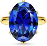 Linawe Sapphire Rings for Women Gol