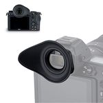 Camera Eyecup Eyepiece Viewfinder Fits for Nikon Z5 Z7 Z7II Z6 Z6II Z6 III Replaces Nikon DK-29 Eye Cup with Oval Soft TPU Rubber
