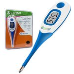 Carent Waterproof Premium Digital Thermometer with fever Alarm (DMT-4335) | Accurate & Easy to use | CE & FDA Certified | 5 Years Warranty