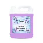 Harrods Lavender Body Wash Refill Pack 5L - Hotel Grade Liquid Soap & Shower Gel - Paraben-Free - Natural Body Wash for Hotels & Clubs