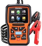 FOXWELL BT301 Battery Load Tester 100-2000CCA Digital Alternator Tester Automotive Cranking Charging System Analyzer with LCD Display for Car Truck Boat Marine SUV Motorcycle