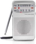 AM FM Portable Pocket Radio, Compac