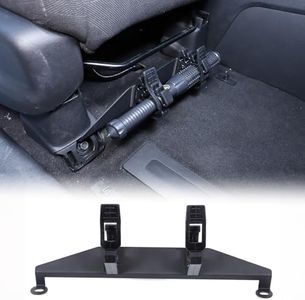 Front Seat Flashlight Mount Holder Bracket for Honda Pilot 2015-2022 Passenger Side Underseat Flashlight Holder Front Seat Mount Molle Panel Co-Pilot Seat Torch Storage Mounting Bracket Aluminium