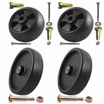 Parts 4 Outdoor 4Pk Deck Wheel and Hardware Kit Replacement for JD 316 318 400 AM31009 AM32639 AM54223 AM54243 AM116299