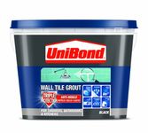 UniBond Triple Protect Anti-Mould Wall Tile Grout - 1.38KG, Black