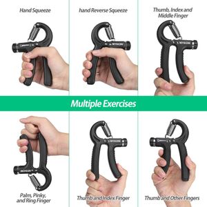 NIYIKOW Hand Grip Strengthener – Adjustable Resistance Trainer