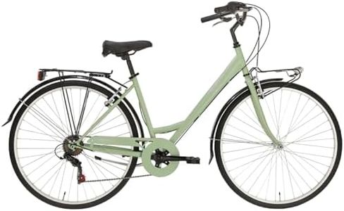 Alpina Bike Moving TRK, Bicicletta Trekking 6v Donna, Verde Menta, 28"