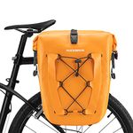 ROCKBROS Bike Panniers Waterproof Bike Rear Rack Bag Max 30L Large Capacity Bike Rear Pannier for Cycling Traveling Commuting