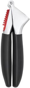 OXO Good Grips Heavy Duty Garlic Press, Die-Cast Zinc, Black