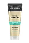 John Frieda Highlight Activating For Blonde Hair, Citrus, Moisturising Shampoo, 250 ml (Pack Of 1)