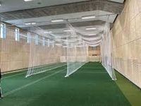 AMZ Sports NET Cricket Batting Practice Net Cage Regular Training Netting for Outdoor Backyard Ground Sports (24PLY) 1.5mm Thickness (White)(10FTx40FT)