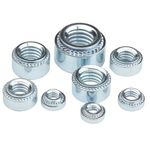 Rely®⇒VP INDUSTRIES (Pcs-25) M3 Self Clinching nut Rivet Nut Round Head Steel Metal Sheet Mounting Hardware Fastener