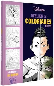 DISNEY TEENS - Atelier de coloriages - Manga