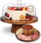 Bellsal Acacia Wood Cake Stand with