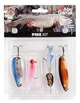 Abu Garcia Pike Lure Kit/ 4 Pack Assorted colours