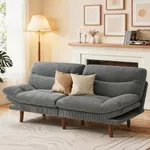 Marsail 66" Futon Sofa Bed, Convert