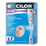 Excilor Duo Power Wart & Verruca Treatment, Extra Strong Dual Action Wart Remover, Combines Cryotherapy & Acid Treatment, Effective from Day 5, Clinically Proven Wart Freeze Removal, 4+ Years