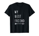 Best Friend Matching Shirts for Teen Girl Women Couples Gift T-Shirt