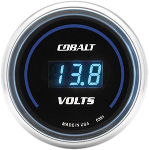 Auto Meter 6391 Cobalt Digital Voltmeter Gauge