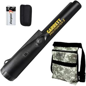 Garrett Pro Pointer II Two Metal Detector Pinpointer with Holster and Garrett Camo Digger's Pouch