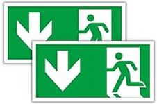 Pack of 2 – Sign Emergency Exit Sig