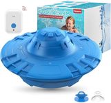 Pool Alarm, Floating Pool Safety Alarms for Inground & Above Ground Pools – Loud 110dB Alert, Adjustable Sensitivity, Protection for Kids & Pets (Blue)