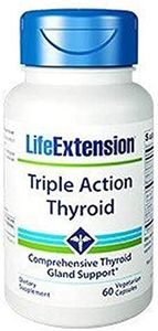 Life Extension Triple Action Thyroid 60 Vegetarian Capsules-Pack-2